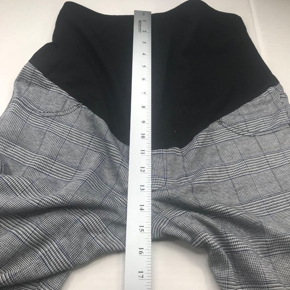 Time And Tru Women's Size Medium 8-10 Maternity Jegging Multicolor Plaid New - Picture 12 of 15